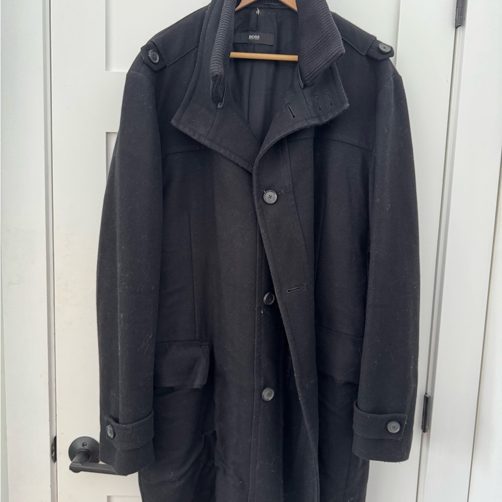 BOSS - Men's Black Coat